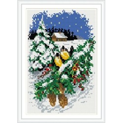 Arte de la pared navidad artesanía pintura diamante para el regalo uso CZ016