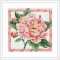 diy mosaic diamond painting red flower picture for home decor HZ005