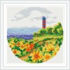 DZ035 nice landscape 2.5mm full drill framed canvas diy diamond painting cross stitch