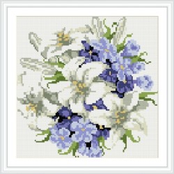 Dz032 russische blume stil gute qualität 2.5mm voll bohren diy diamant abstrakte gemälde