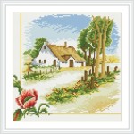 Dz037 frühlingslandschaft 2.5mm voll bohren diy diamant gemälde kreuzstich für wohnkultur
