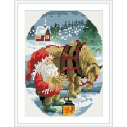 Diamant malerei für wohnkultur weihnachts-design heißen foto rz019