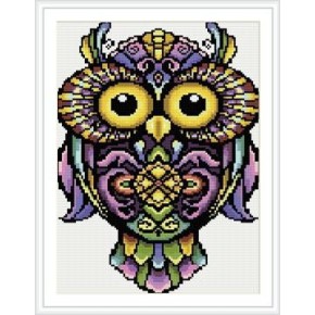 Diy kunst 2.5mm runden Diamanten malerei für großhandel eule Bild rz037