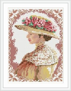 diy round diamond painting for home decor with women picture RZ004