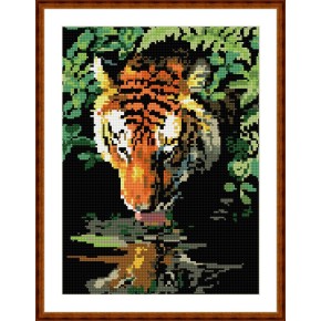 tiger bilder diy diamant malen nach zahlen yiwu hersteller rz014