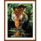 tiger pictures Diy diamond painting by numbers yiwu Manufacturer RZ014