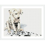 Diy cristal de diamante pintura kit animal imagen del perro fabricante yiwu RZ011