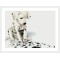 Diy crystal diamond painting kit animal dog picture yiwu Manufacturer RZ011
