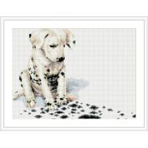Diy crystal diamond painting kit animal dog picture yiwu Manufacturer RZ011