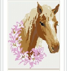 horse picture diamond painting for home decor RZ021