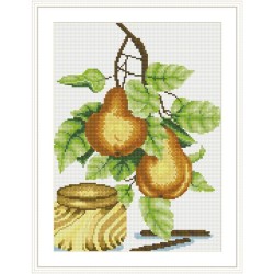 2.5 mm diamante redondo pintura imagen de fruta RZ023