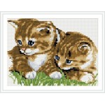 Diy kunst 2.5mm runde diamant malerei für den großhandel katze foto rz031