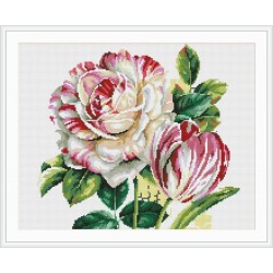 Tulpe blume foto diy diamant malen nach zahlen 2.5mm runden Diamanten gz002