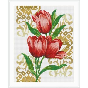diy diamant malerei rote tulpe blume 2015 neue heiße foto gz020