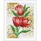 diy diamond painting red tulip flower 2015 new hot photo GZ020