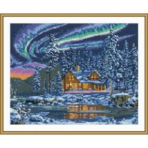 5d new hot sale diy crystal diamond mosaic painting abstract village landscape GZ056