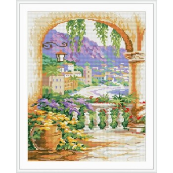 5d new hot sale diy crystal diamond mosaic painting landscape GZ057