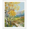 Abstract diamond painting naturel landscape for living room decor GZ110
