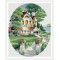 diy diamond painting village landscape 2015 new hot photo GZ026