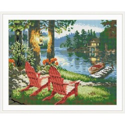 Gz039 Landschaft diy diamant malerei für wand-kunst