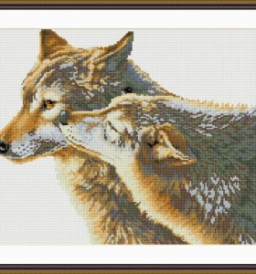animal picture diy diamond painting for room decoration 2015 new hot photo GZ036