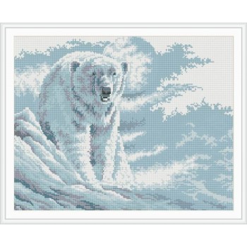 Polar Bear mosaic diamond painting home decor GZ076