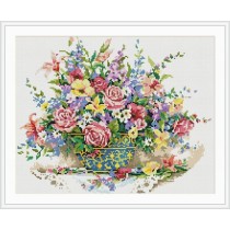 flower picture new diy crystal diamond mosaic painting GZ063