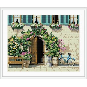blume haus mosaik diamant malerei wohnkultur gz078