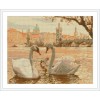diy diamond painting animal swan picture art suppliers GZ083