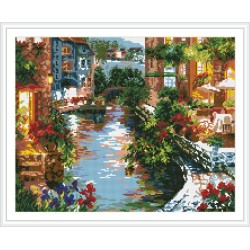 diy diamant hause leinwand gemälde Stadtlandschaft gz091