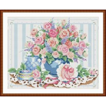 flower picture new hot sale diy crystal diamond mosaic painting GZ060