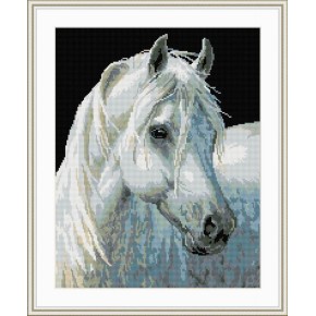 diamant malerei tier weiße pferd foto yiwu fabrik gz069