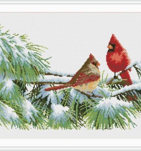 2.5 mm pintura diamante redondo con imagen del pájaro decoración del hogar GZ010