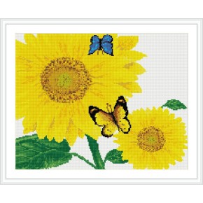 sonnenblumen diy diamant malerei heiße Foto für Wohnzimmer dekor gz115