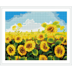 hauptdekoration sonnenblumen diy diamant mosaikmalerei mit holzsockel