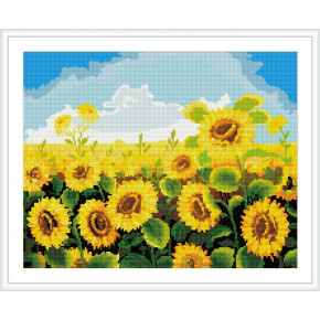 hauptdekoration sonnenblumen diy diamant mosaikmalerei mit holzsockel