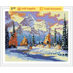 Gz174 Landschaft heißer verkauf 40*50 3d diamond malerei für raumdekor
