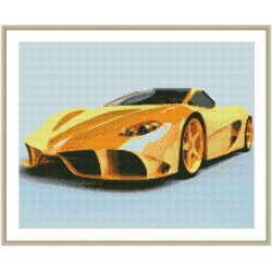 gz130 berühmte auto gerahmte leinwand diamant malerei setzt