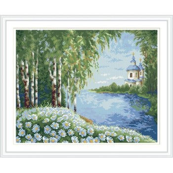 GZ220 landscape full pattern round diamond painting for home decor