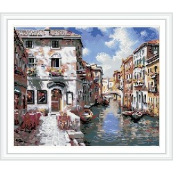 gz224 Landschaft diy voller muster diamant malerei mit russland design verpackung