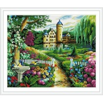 GZ227 Hot sale embroidery kit mosaic painting promotional gifts for wall