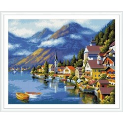 gz230 Landschaft diamant malerei weihnachten diy für Wohnzimmer dekor