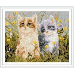 gz252 katze design diamant malerei diy kunst für wanddekor