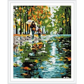 GZ253 new abstract round diamond painting for handcrafts gift