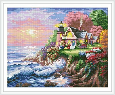 GZ241 new design round magic cubic diamond painting for wall decor