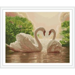 gz246 schwan diy diamant malerei für wohnkultur