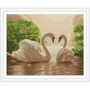 gz246 schwan diy diamant malerei für wohnkultur