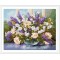 GZ262 flower round diamond painting diy wall art for wholesale