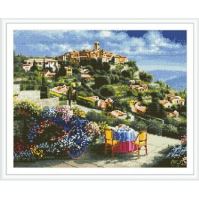 Gz293 Landschaft Stickerei-Kit diamant malerei yiwu kunst lieferanten