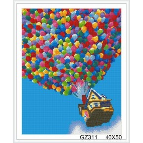 malen Junge harz ballon diy diamant malerei mit holzrahmen gz311